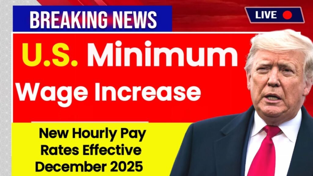 U.S. Minimum Wage Increase: New Hourly Pay Rates Effective November 2025
